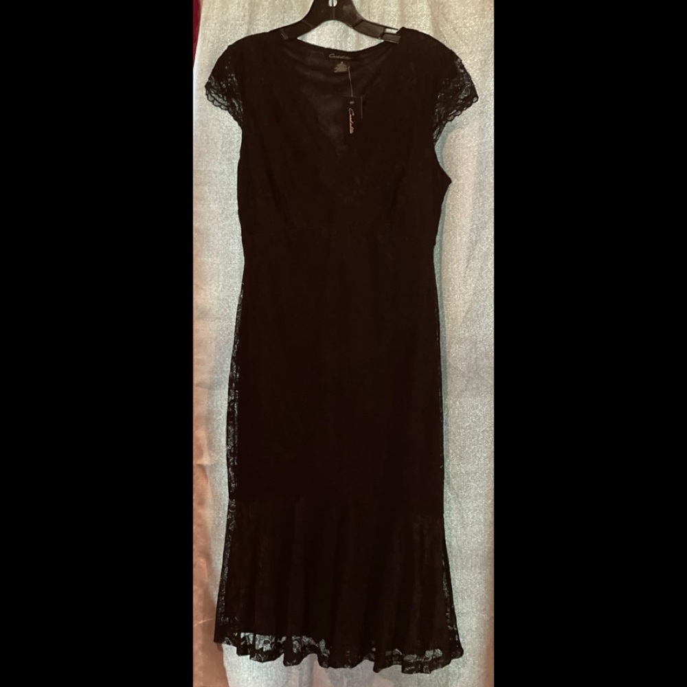 Candalite | Black Lace Dress